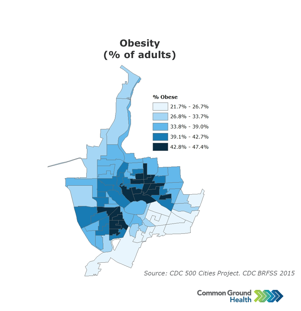 Adult Obesity Prevalence Maps, Overweight & Obesity